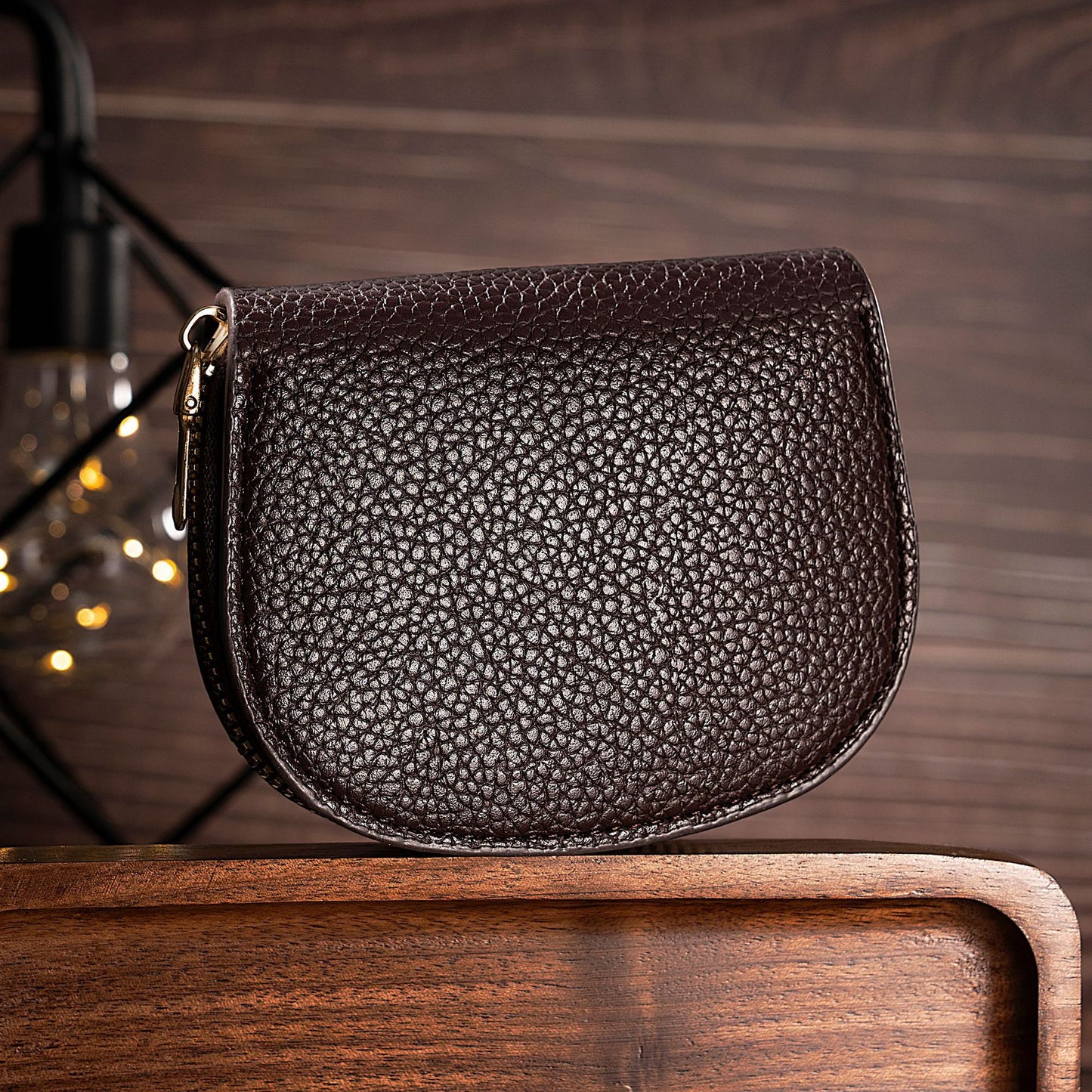 Style Fresh Shell Semicircle Expanding Multiple Card Holder