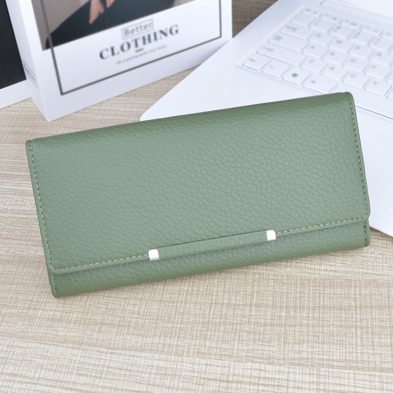 Women's Female Long Clutch Mom Fashion Simple Large Ladies Wallet