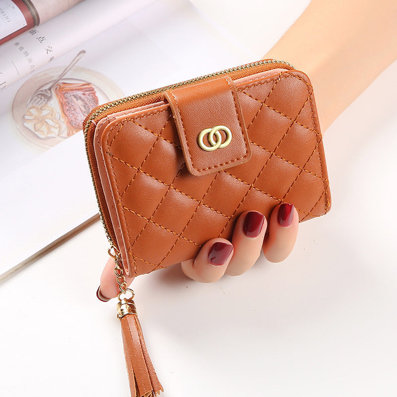 Women's Short High-grade Korean Simple Large Capacity Ladies Wallet