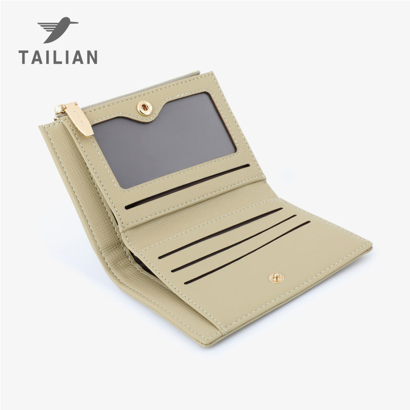 Min Wei Trade Short Design Stitching Purses