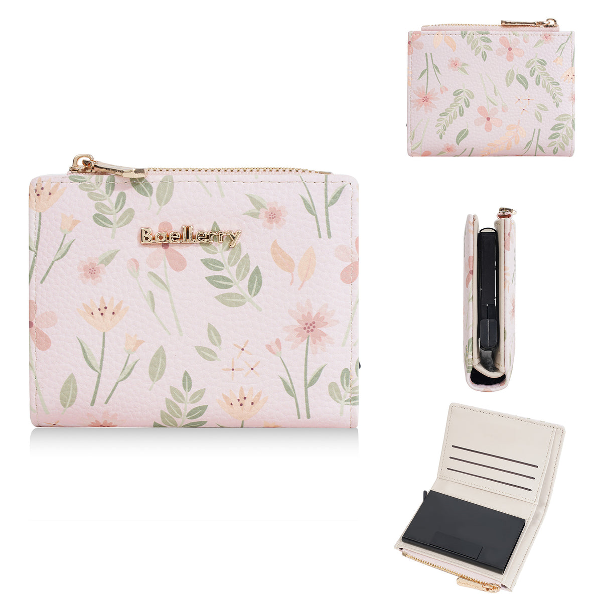 Women's Short Style High-grade One Korean Printed Ladies Wallet