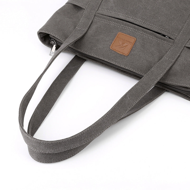 Women's Fashionable Simple Korean Style Large Capacity Shoulder Bags