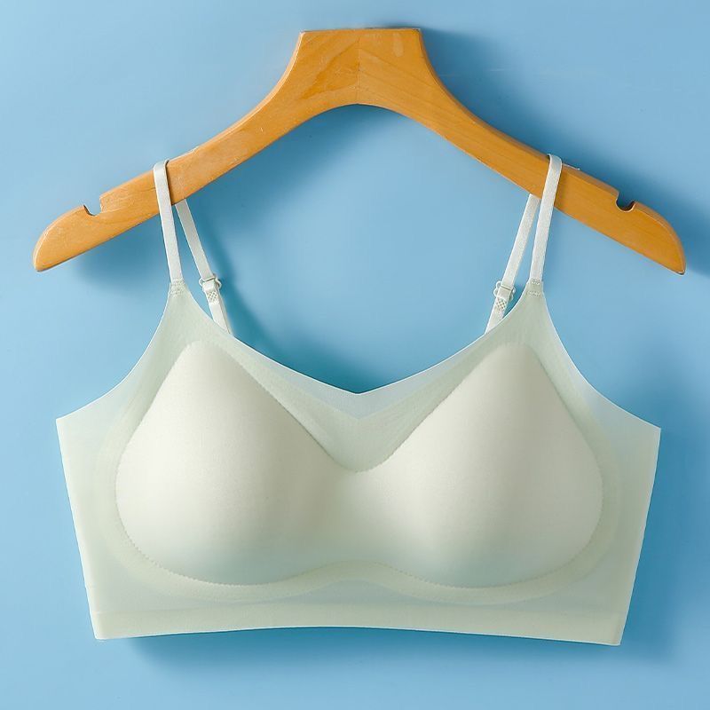Women's Seamless Underwear For Spaghetti Strap Summer Thin Big Breast Tanks Camis