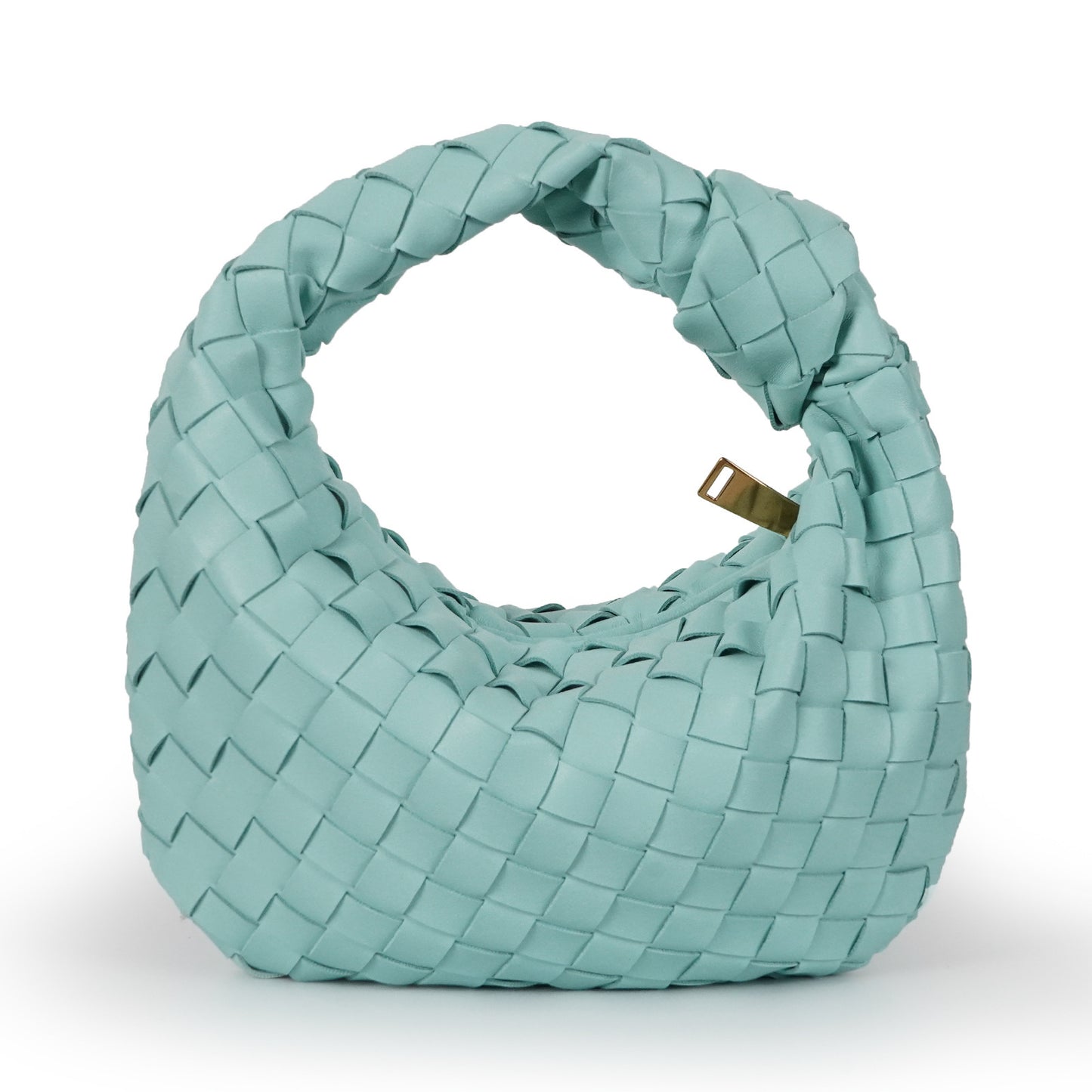 Women's High Quality Handmade Woven Gold Hardware Handbags