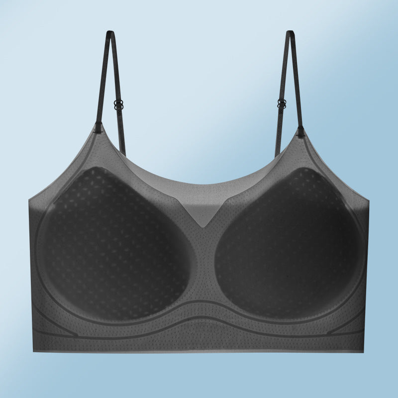 Silk Back Shaping Summer Thin Underwear Everyday Bras
