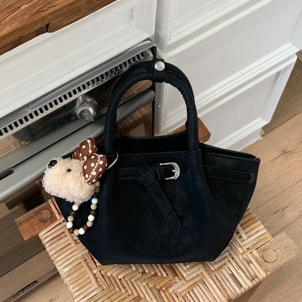 Korean Style Niche Portable Vegetable Basket Advanced Women's Shoulder Bag