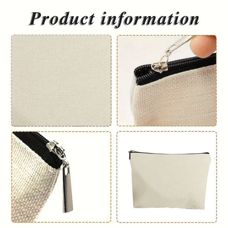 Women's Bohemian Duplex Printing Portable Fashion Personal Hygiene Makeup Bag