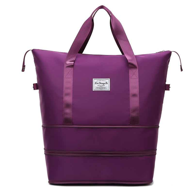 Waterproof Wet Dry Separation Large Capacity Folding Short Distance Travel Bags