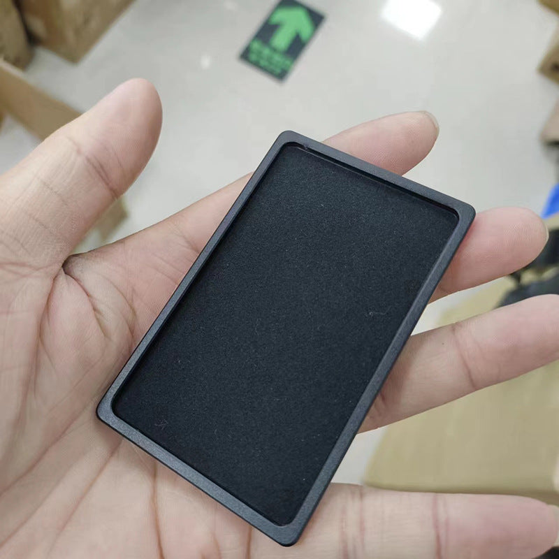 Durable Aluminum Alloy Tray Storage Box Card Holder