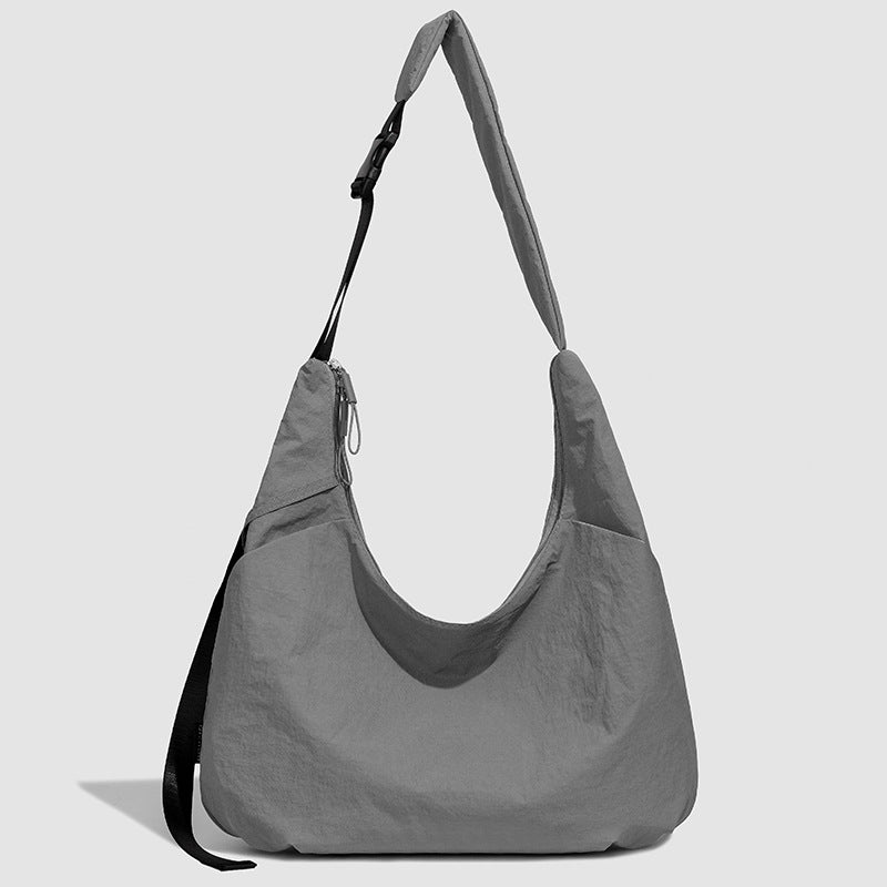 Women's Be Underarm Solid Color Large Capacity Women's Shoulder Bag