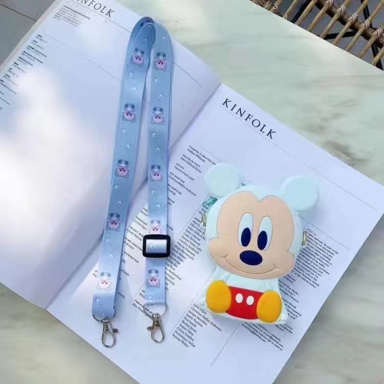 Men's & Children's & Silicone Soft Girlish Storage Cute Bags