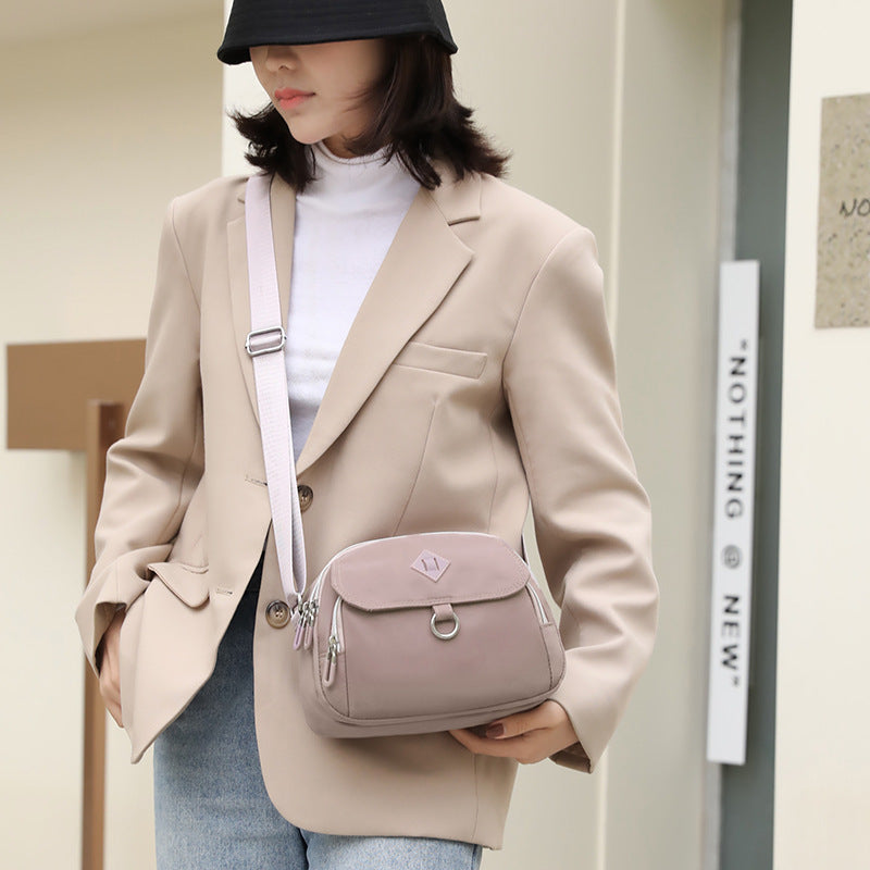 Women's Fashion Mother Lightweight Waterproof Nylon Women's Messenger Bag
