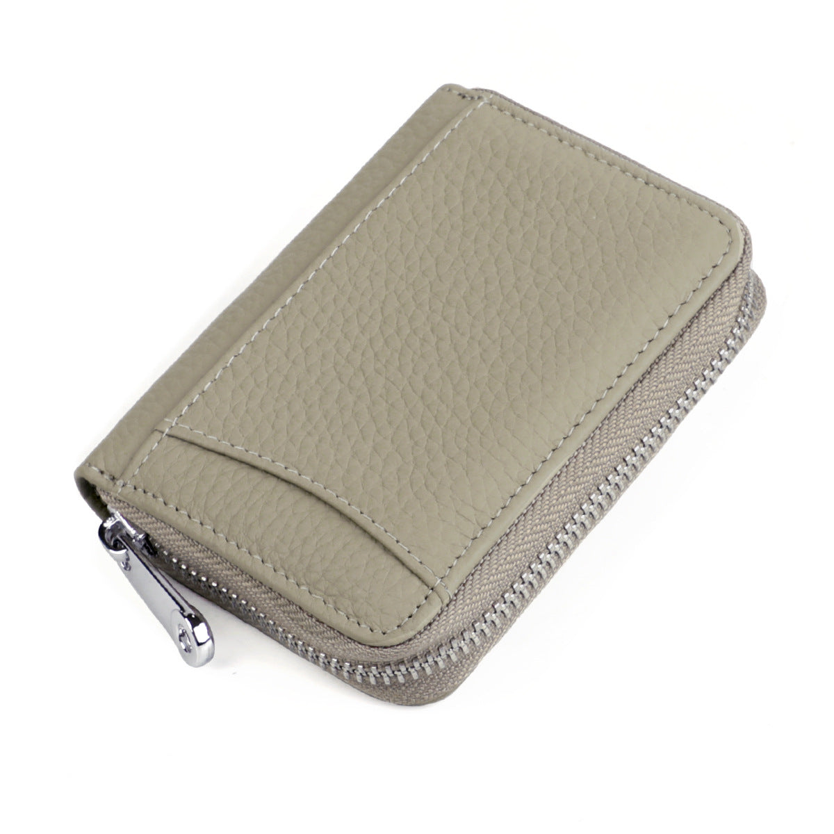 Women's & Men's & Swiping Leather Layer Cattlehide Card Holder