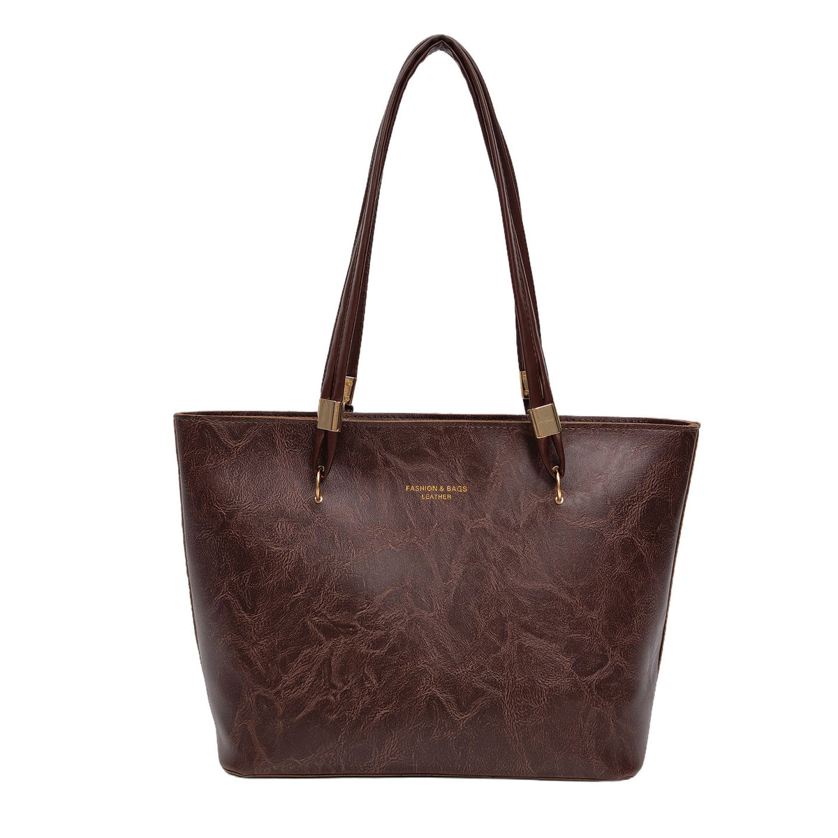 Women's Large Capacity Retro Simple Commuting Western Tote Bags
