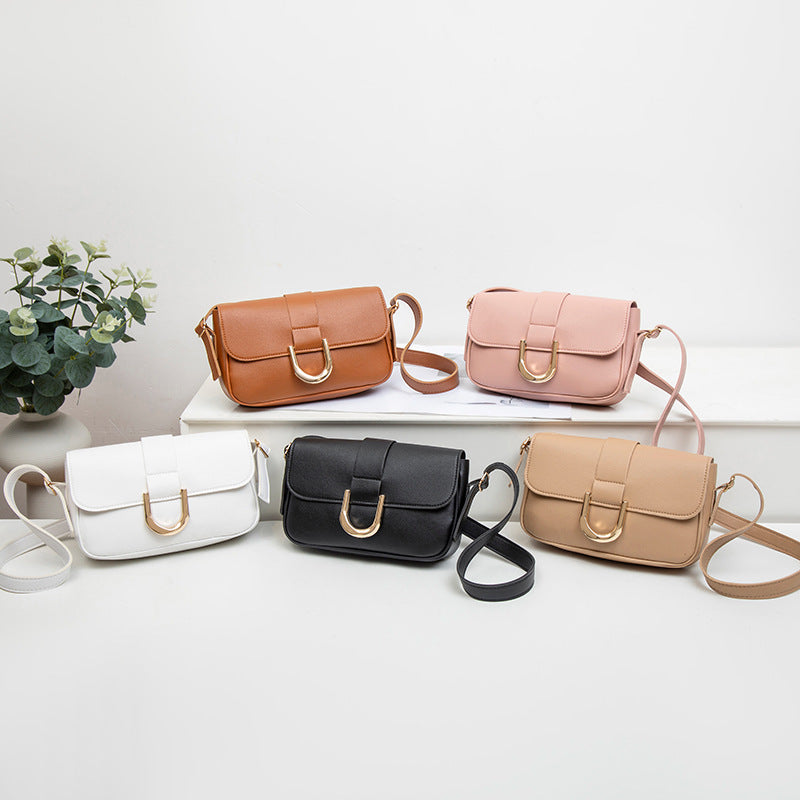 Spring High-grade French Stick Vintage Fashion Underarm Western Style Women's Messenger Bag