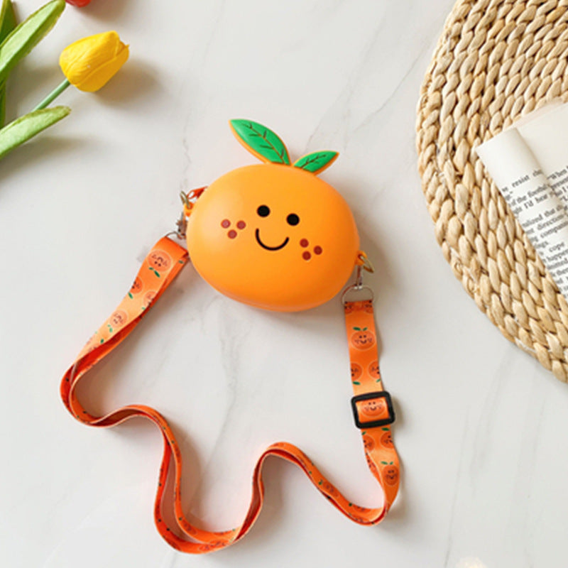 Casual Summer Fruit Strawberry Avocado Shape Coin Purses
