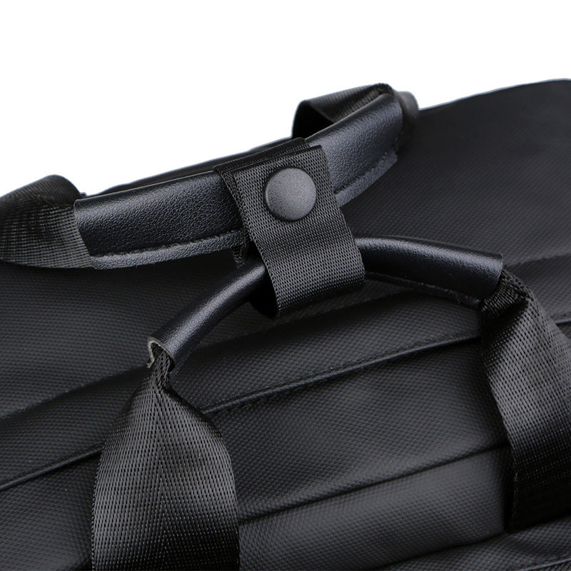 Men's Multifunctional Derm Computer Black College Style Backpacks