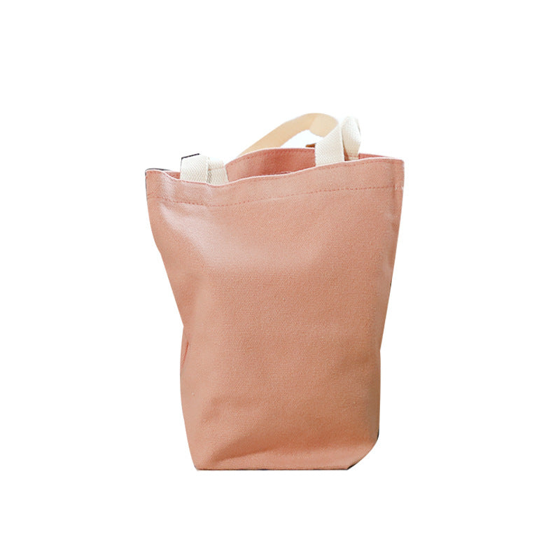 Canvas Coffee Cloth Hand Cup Cover Handbags