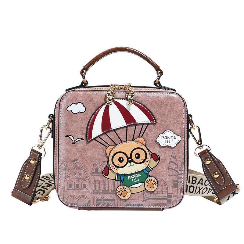 Source Simple Box Creative Cartoon Cat Bags
