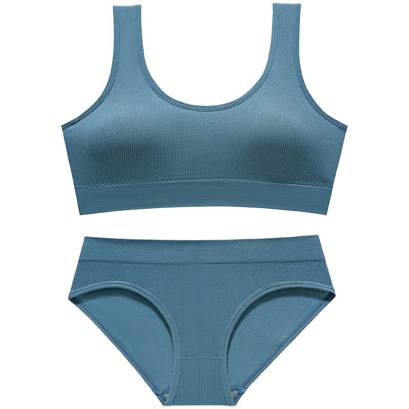 Women's Small Thin Wireless Push Up Sexy Lingerie Sets