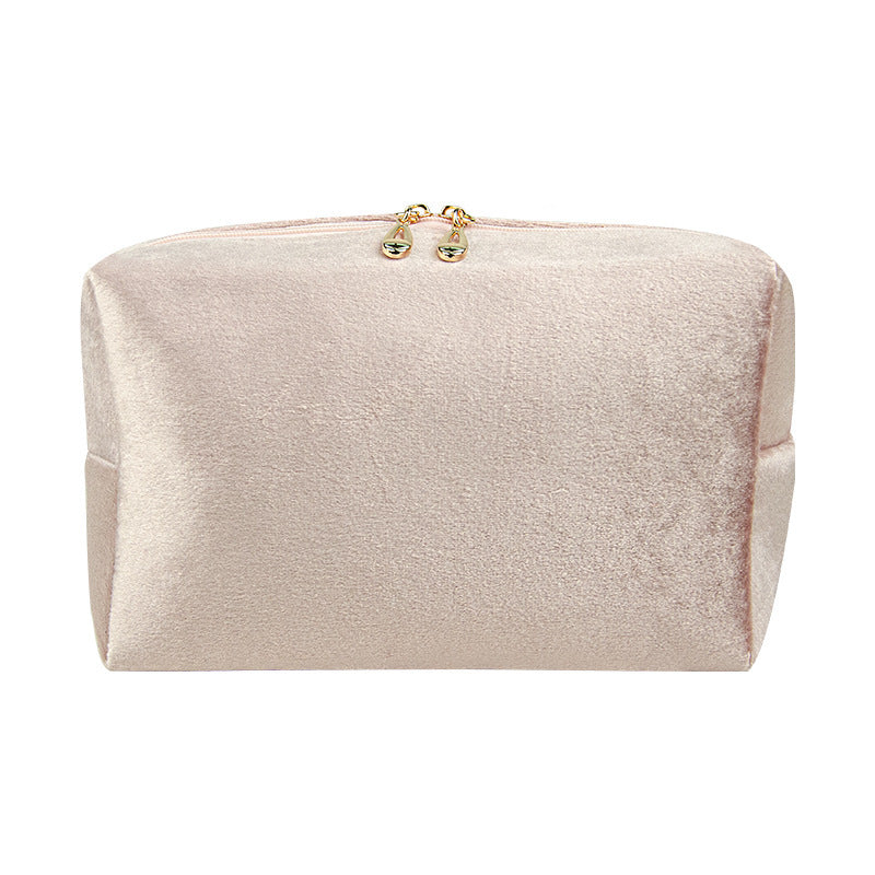 Fashion Veet Storage High-grade Portable Toiletry Good-looking Large Makeup Bag