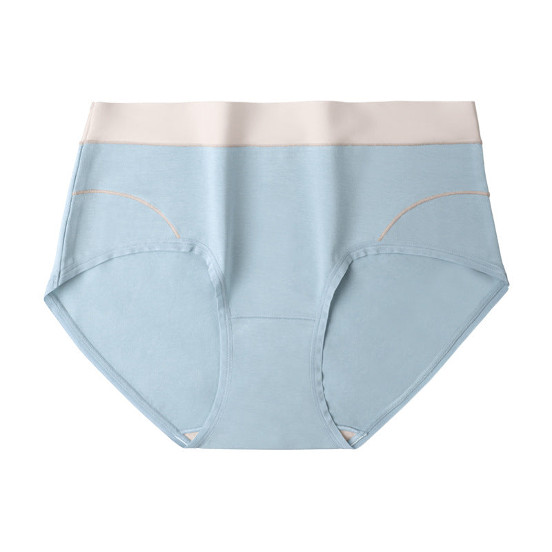 Full Pants Antibacterial Underwear Long-staple Cotton Mid Panties