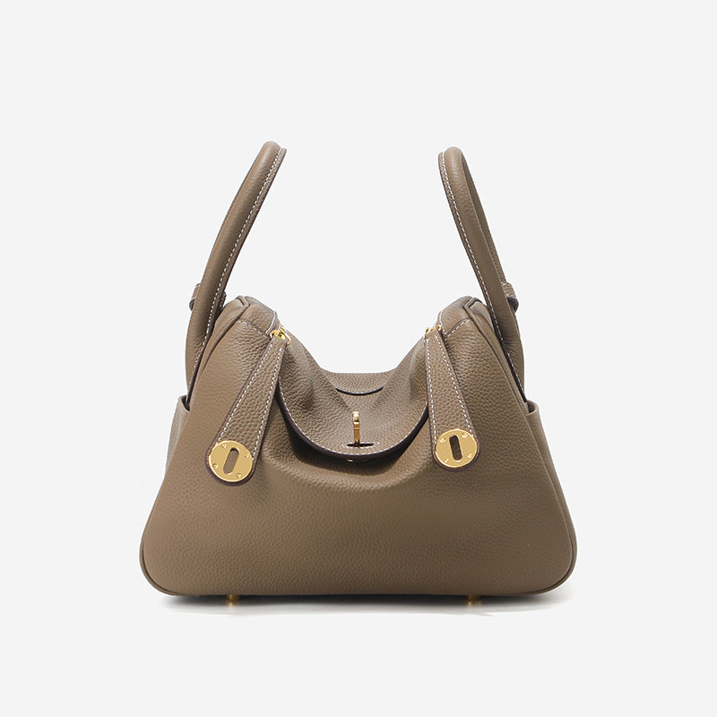 Women's First Layer Cowhide Lindi Underarm Leather Women's Shoulder Bag