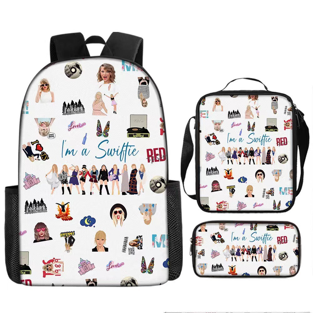 Trendy Taylor Swift Three-piece Suit Pencil Bags