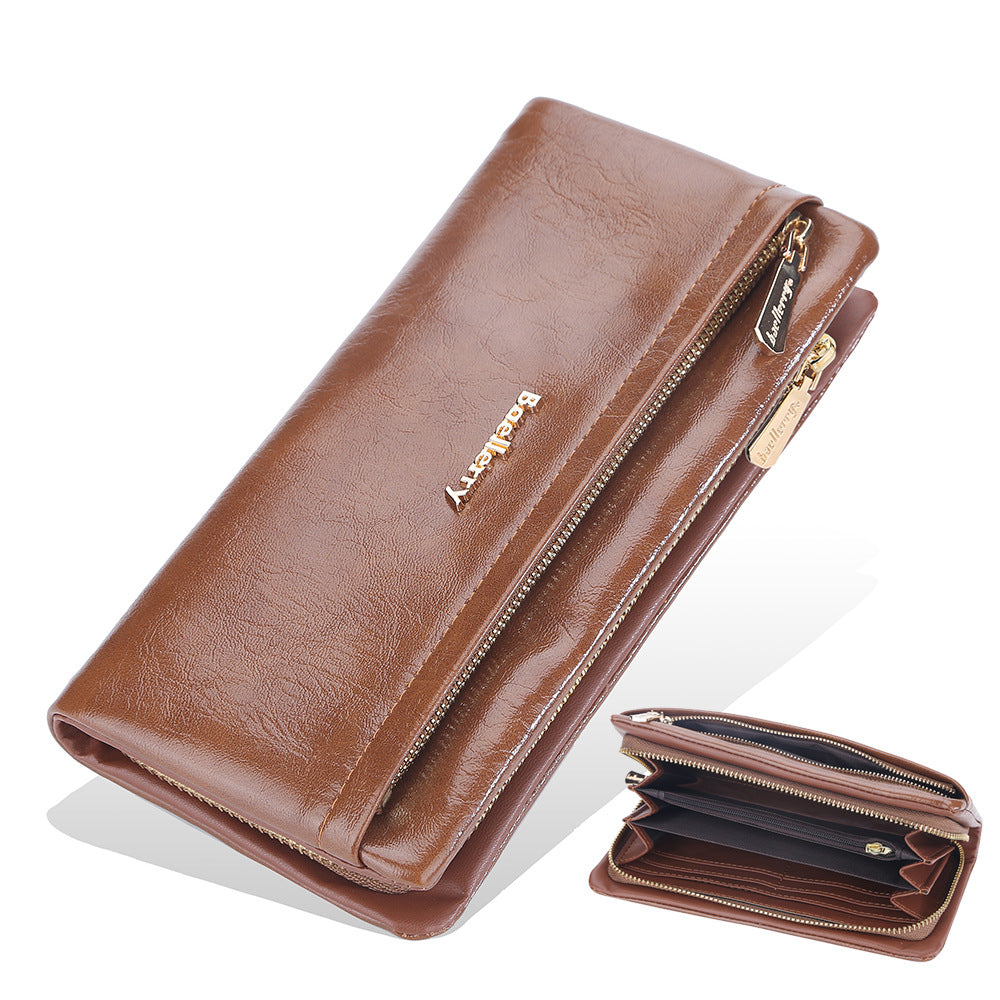 Women's Long Korean Clutch Fashionable Mobile Ladies Wallets