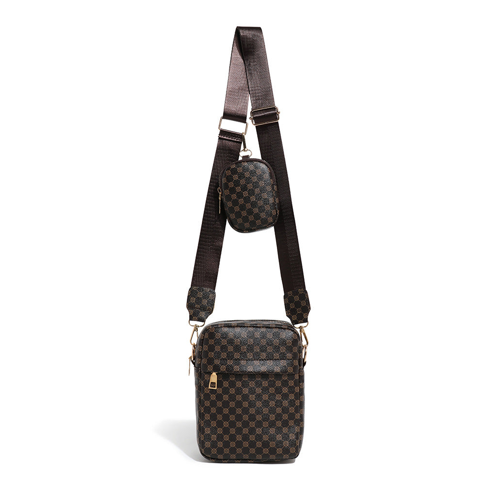 Two-piece Remote Printing Vertical Mobile Wide Phone Bags