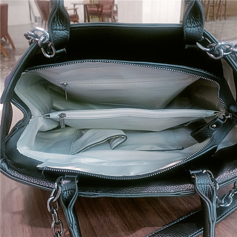 Women's Capacity Western Style Personalized Light Luxury Handbags