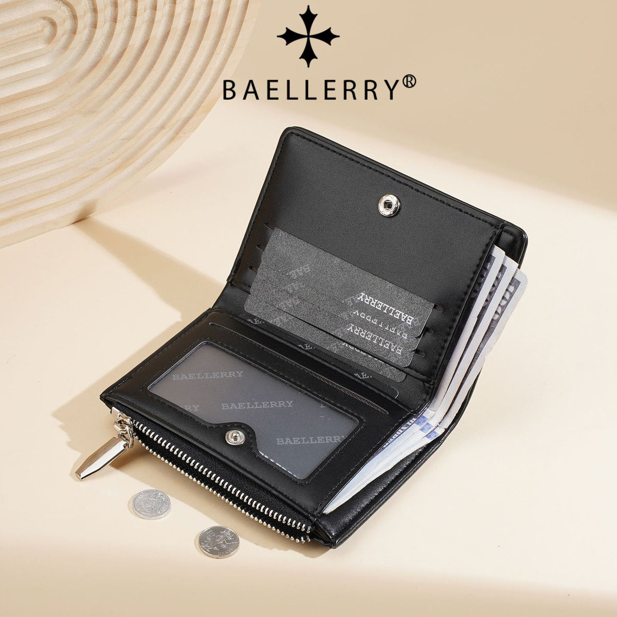 Women's Color Contrast Patchwork Fashion Simple Advanced Coin Purses