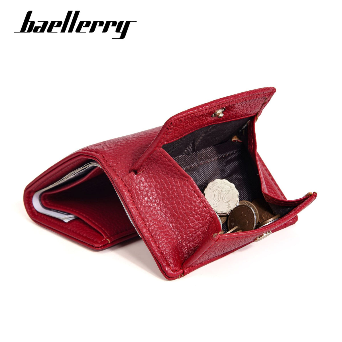 Attractive Women's Short Multiple Slots Mini Coin Purses