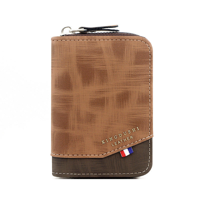 Men's Hot Expanding Multiple Slots Leather Large Capacity Card Holder