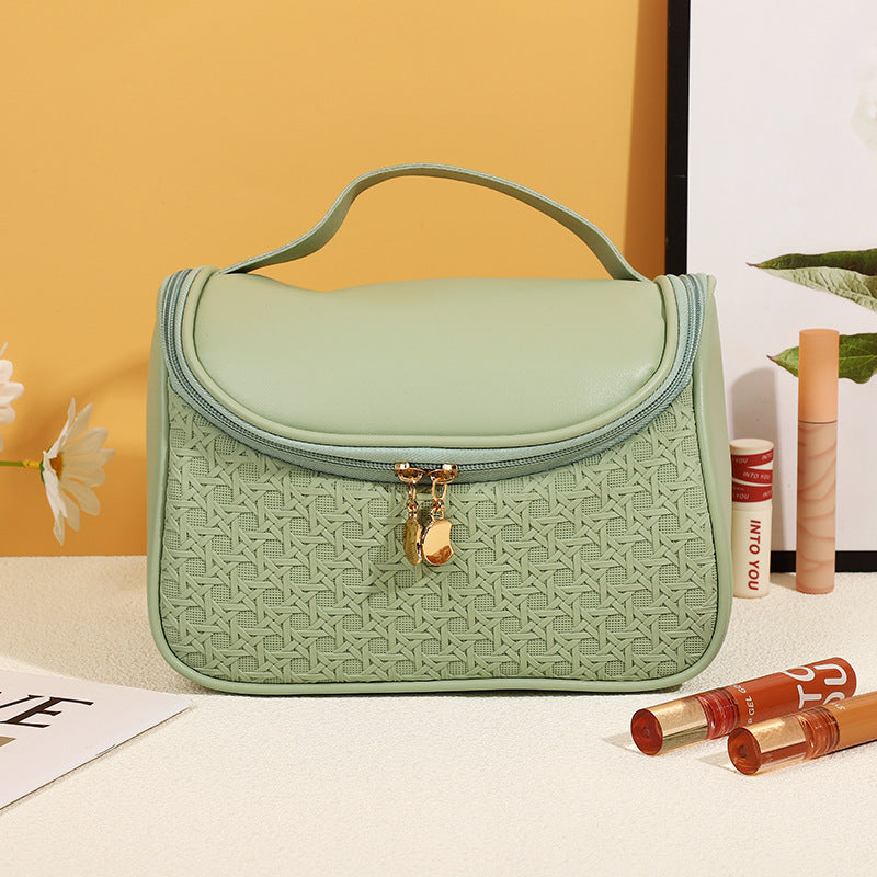 Women's Simple Portable High-grade Storage Waterproof Wash Makeup Bag