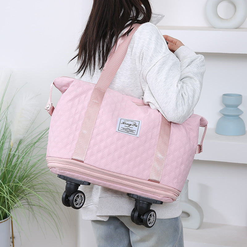 Korean Style Large Capacity Storage Expansion Dry Wet Luggage