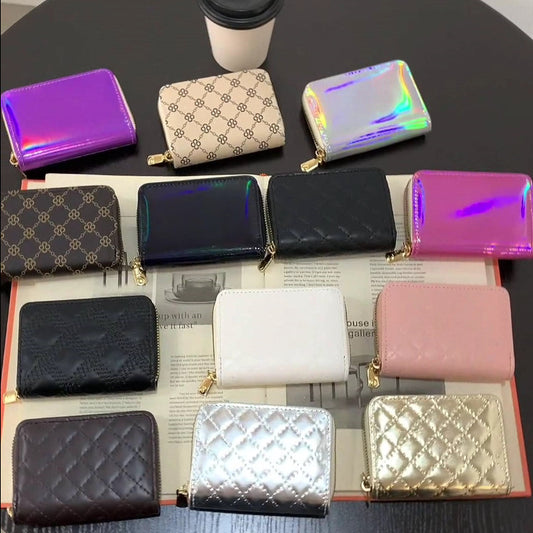 Women's & Men's & Large Capacity Multiple Slots License Clip Set Card Holder