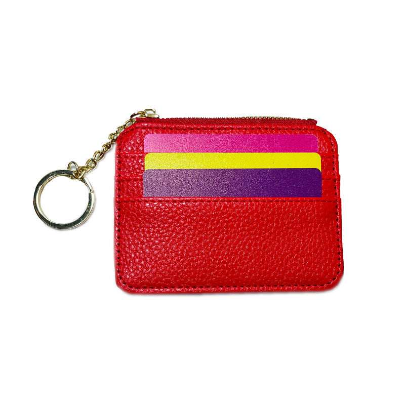 Women's Large Capacity Multiple Slots Exquisite Leather Card Holder