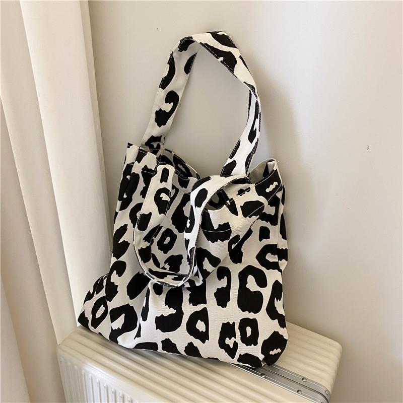 Women's Canvas Fashion Easy Matching Western Style Shoulder Bags