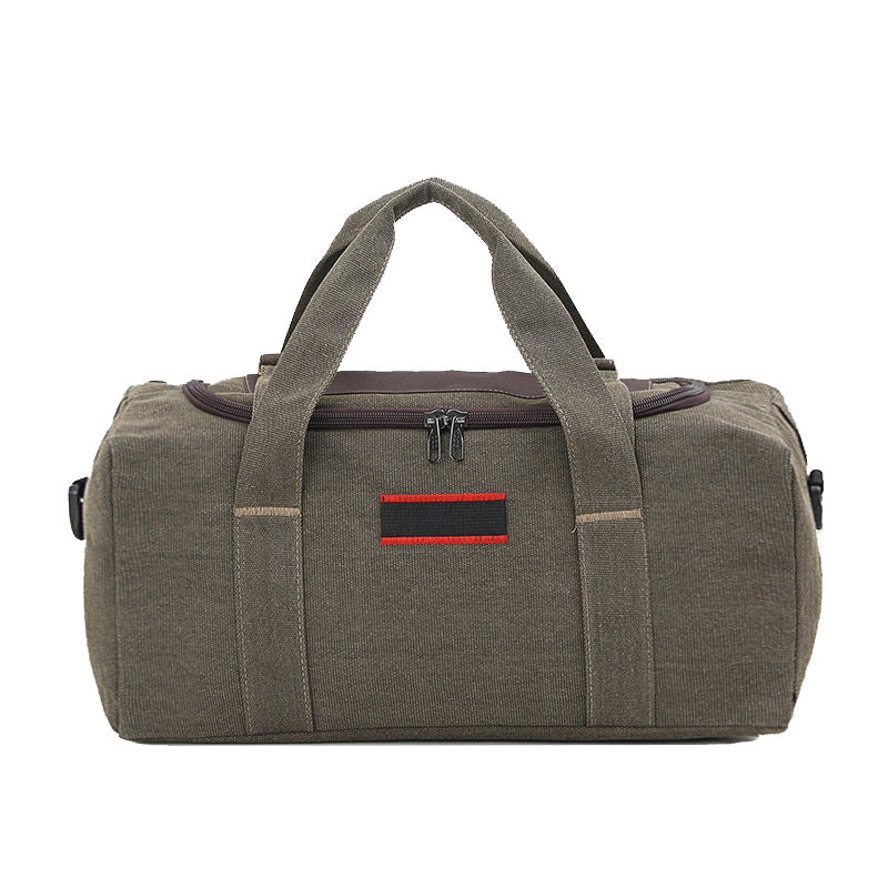 Men's Large Capacity Canvas Hand-held Moving Packaging Travel Bags