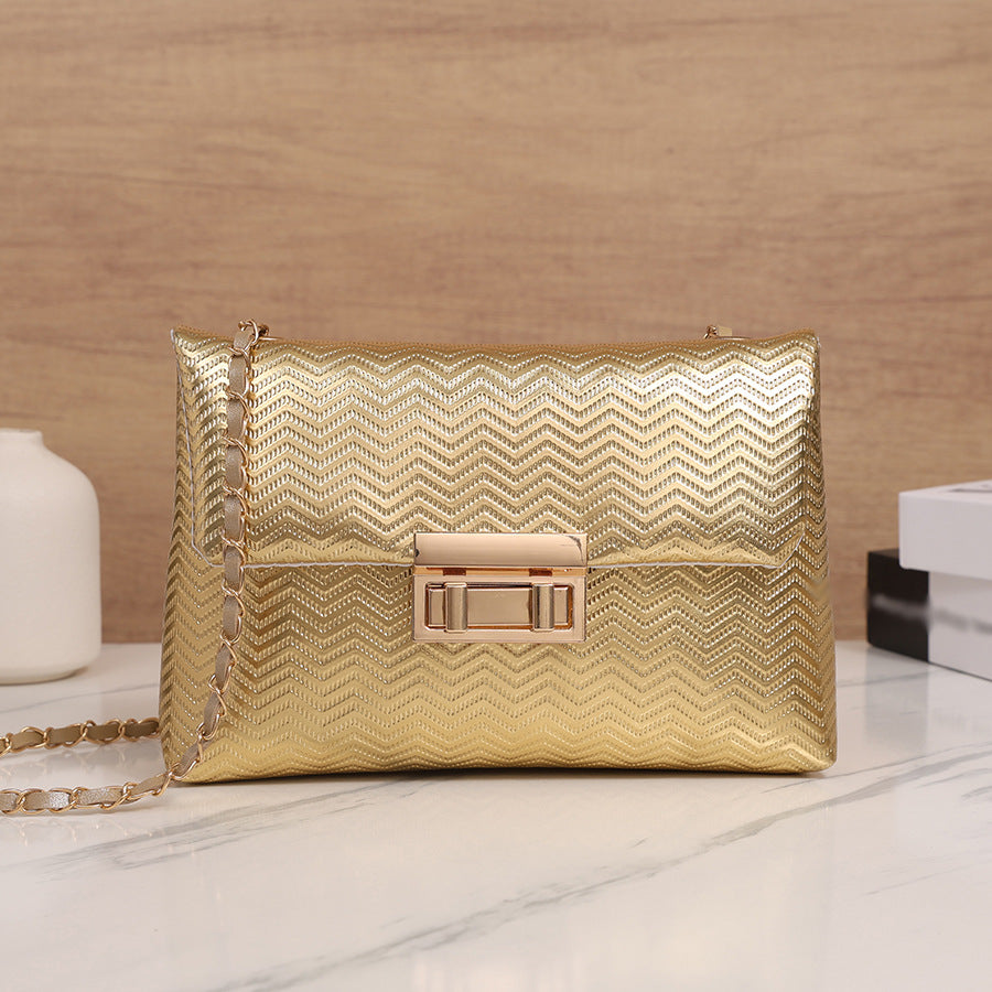 Affordable Luxury Fashion Simple Quilting Embroidered Pouch Bags