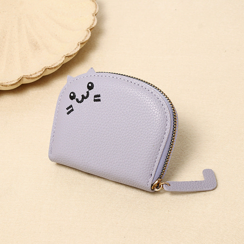 Graceful Cat Cute Advanced Cartoon Change Ladies Wallet