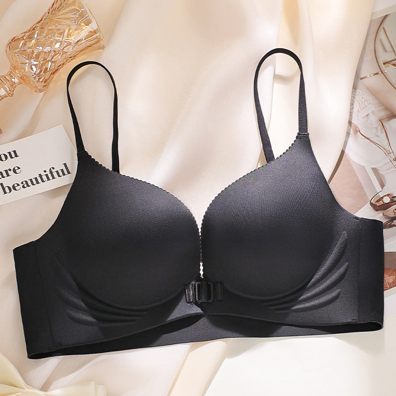 Women's Breasts Push Up Buckled Front Shaped Back Bras