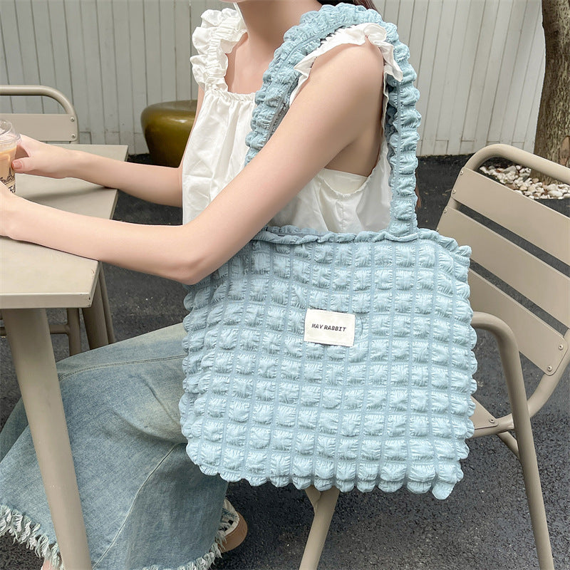 Style Cloud Bubble Flower Vest Female Bags