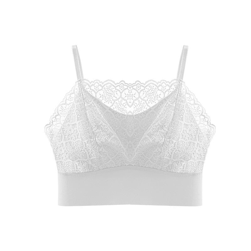 Women's Back Underwear Lace Inner Match Chest Tanks Camis