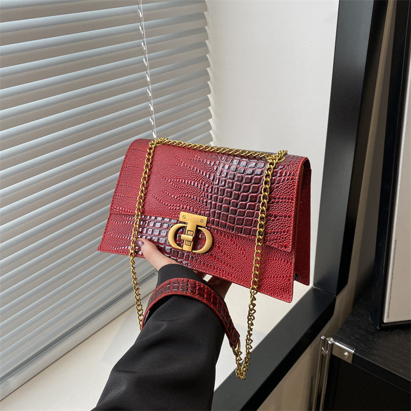 Style Korean Fashion Summer Gradient Color Simple Women's Shoulder Bag