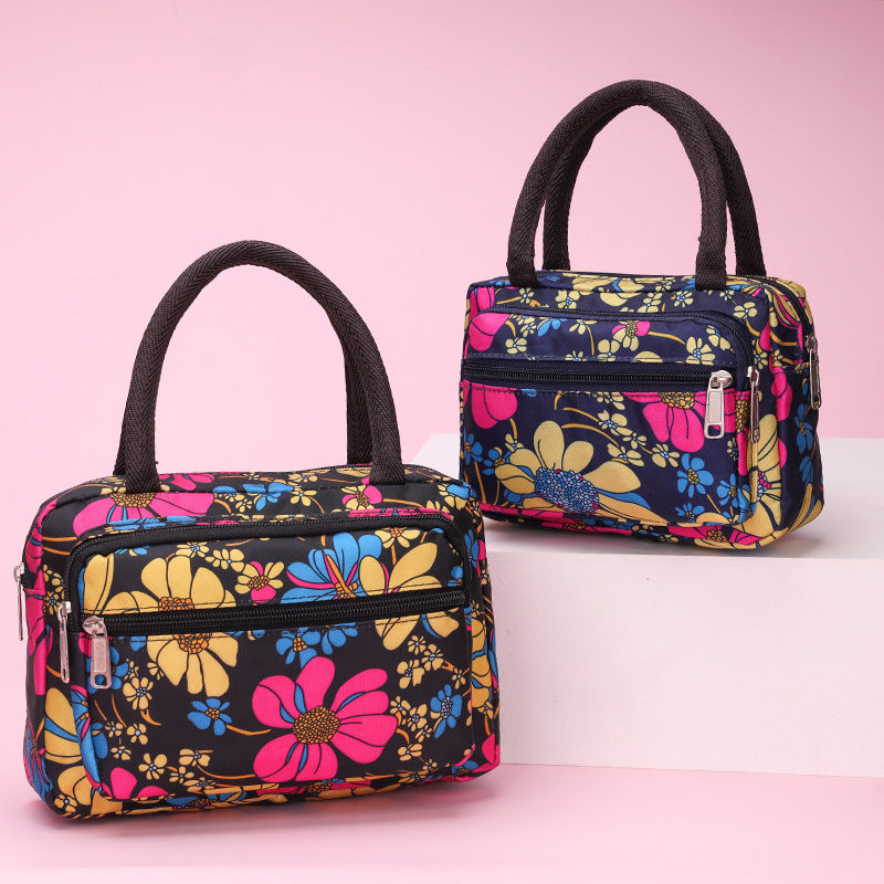 Oxford Waterproof Mom Shopping Lunch Box Handbags