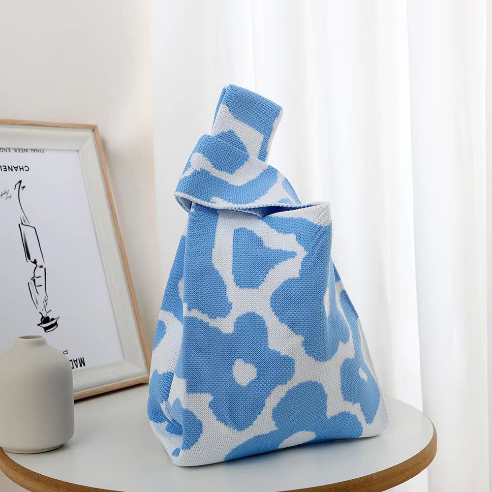 Women's Handmade Cute Animal Versatile Knitted Handbags