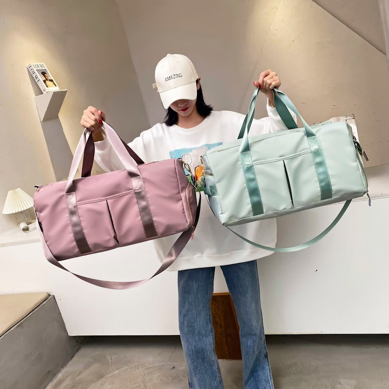 Dry Wet Separation Independent Shoe Pouch Gym Bags