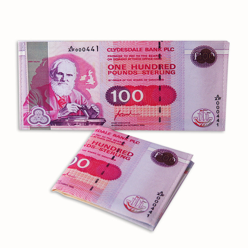 Men's Creative Dollar Printing Various Countries Pattern Men's Wallet